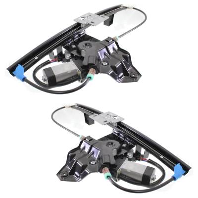 Rareelectrical - New Rear Left And Rear Right Window Regulator Compatible With Land Rover Freelander Hse Freelander S - Image 3