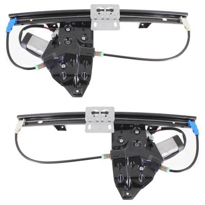 Rareelectrical - New Rear Left And Rear Right Window Regulator Compatible With Land Rover Freelander Hse Freelander - Image 1