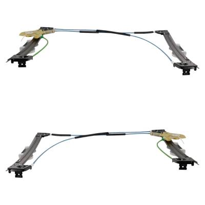 Rareelectrical - New Front Left And Front Right Window Regulator Compatible With Mini Cooper Base 4 Cyl 1.6L 2005 - Image 6
