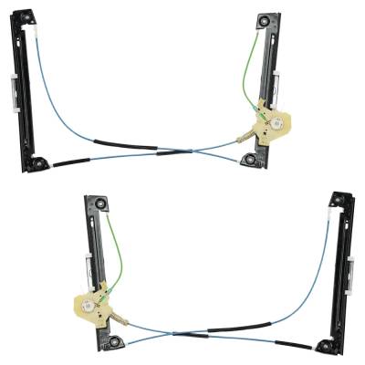 Rareelectrical - Front Left And Front Right Window Regulator Compatible With Mini Cooper Base 4 Cyl 1.6L 2005 - Image 5