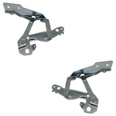 Rareelectrical - New Pair Of Hood Hinge Compatible With Jeep Compass North 4 Cyl 2.4L Compass Sport 4 Cyl 2.0L - Image 1