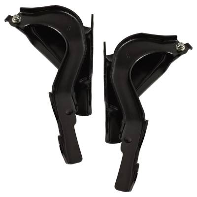Rareelectrical - New Pair Of Hood Hinge Compatible With Jeep Cherokee Sport 4 Cyl 2.0L Cherokee X 6 Cyl 3.2L - Image 3
