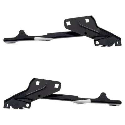 Rareelectrical - New Pair Of Hood Hinge Compatible With Jeep Grand Wagoneer Series Ii 6 Cyl 3.0L Wagoneer L Base 6 - Image 1