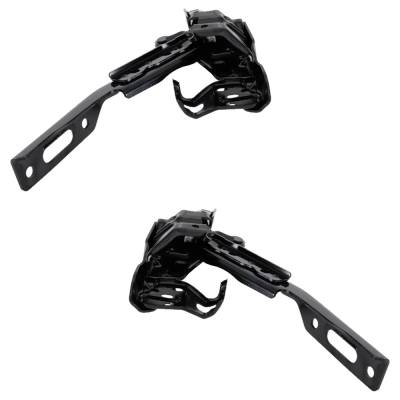 Rareelectrical - New Pair Of Hood Hinge Compatible With Acura Honda Civic Ex-L 4 Cyl 1.5L Integra Elite A-Spec 4 Cyl - Image 3