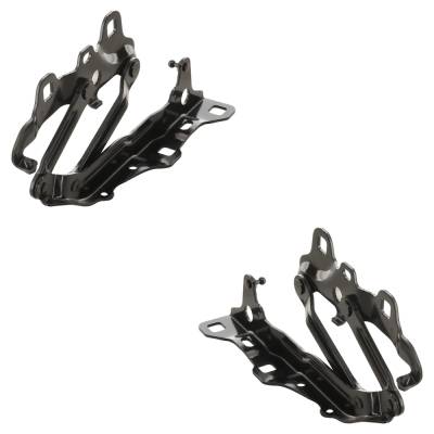 Rareelectrical - New Pair Of Hood Hinge Compatible With Jeep Grand Cherokee Overland 8 Cyl 5.7L Grand Cherokee Laredo - Image 4