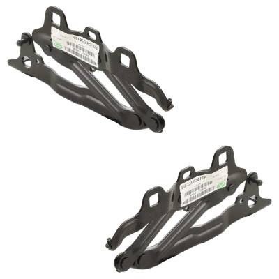 Rareelectrical - New Pair Of Hood Hinge Compatible With Jeep Grand Cherokee L Altitude 6 Cyl 3.6L Grand Cherokee L - Image 2