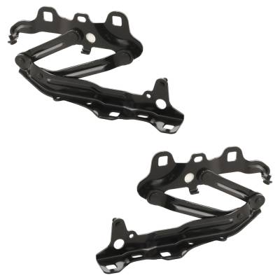 Rareelectrical - New Pair Of Hood Hinge Compatible With Jeep Grand Cherokee L Altitude 6 Cyl 3.6L Grand Cherokee L - Image 6