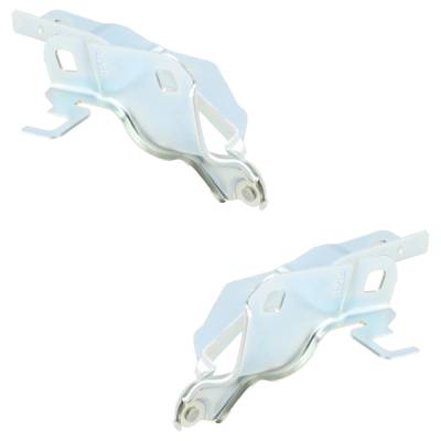 Rareelectrical - New Pair Of Hood Hinge Compatible With Ford Explorer Platinum Hybrid 6 Cyl 3.3L Explorer Limited 4 - Image 2
