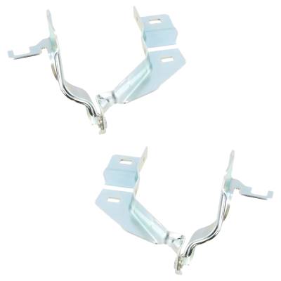 Rareelectrical - New Pair Of Hood Hinge Compatible With Ford Explorer Platinum Hybrid 6 Cyl 3.3L Explorer Limited 4 - Image 3