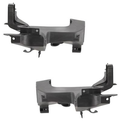Rareelectrical - New Pair Of Headlight Bracket Compatible With Jeep Grand Cherokee Overland Summit Grand Cherokee Srt - Image 2