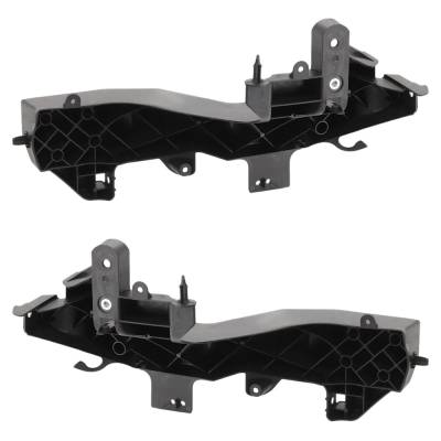 Rareelectrical - New Pair Of Headlight Bracket Compatible With Jeep Grand Cherokee Overland Summit Grand Cherokee Srt - Image 5
