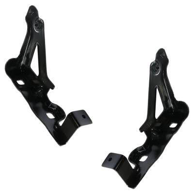 Rareelectrical - New Pair Of Hood Hinge Compatible With Gmc Acadia Slt Acadia Limited Base 2013-2017 By Gm1236196 - Image 2