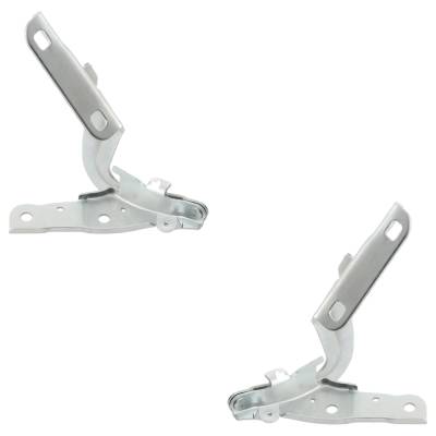 Rareelectrical - New Pair Of Hood Hinge Compatible With Ford Explorer Base 4 Cyl 2.0L Explorer Platinum 6 Cyl 3.5L - Image 2