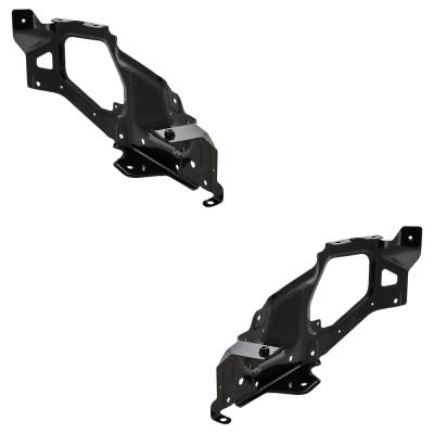 Rareelectrical - New OEM Replacement Front Left Outer And Front Right Outer Bumper Bracket Compatible With Gmc Sierra - Image 4