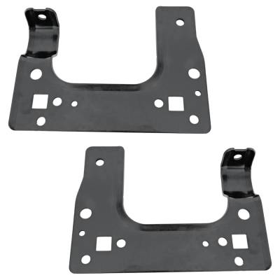 Rareelectrical - New Rear Left And Rear Right Bumper Bracket Compatible With Ford F-150 Lariat 6 Cyl 2.7L F-150 - Image 4
