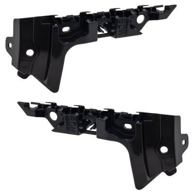 Rareelectrical - New Rear Left And Rear Right Bumper Bracket Compatible With Ford Bronco Black Diamond 4 Cyl 2.3L - Image 3