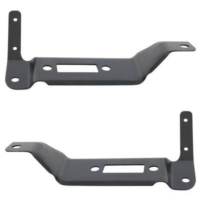 Rareelectrical - New Front Left Outer And Front Right Outer Bumper Bracket Compatible With Ford F-350 Super Duty Xlt - Image 5