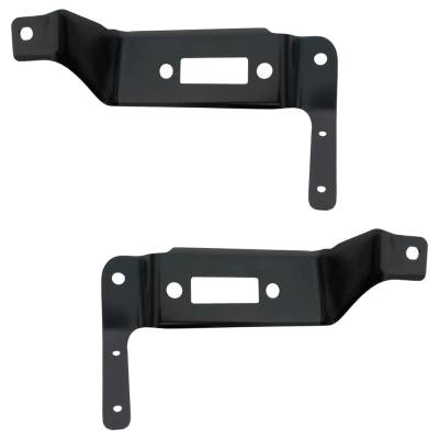 Rareelectrical - New Front Left Outer And Front Right Outer Bumper Bracket Compatible With Ford F-250 Super Duty King - Image 1