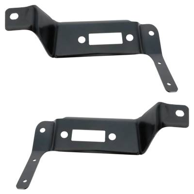 Rareelectrical - New Front Left Outer And Front Right Outer Bumper Bracket Compatible With Ford F-250 Super Duty King - Image 2