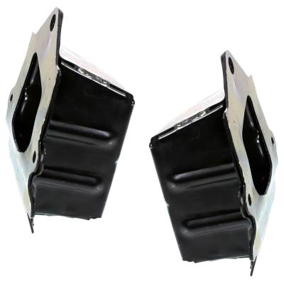 Rareelectrical - New Rear Left And Rear Right Bumper Bracket Compatible With Toyota Yaris Base Yaris S 2007-2012 - Image 2