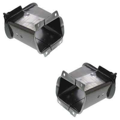 Rareelectrical - New Rear Left And Rear Right Bumper Bracket Compatible With Nissan Versa 1.6 Sv 4 Cyl 1.6L Versa S - Image 2