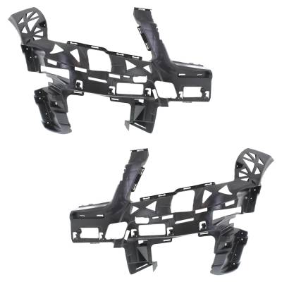 New Front Left And Front Right Bumper Bracket Compatible With Mercedes Benz Glk350 4Matic 6 Cyl 3.5L