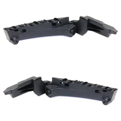 Rareelectrical - New Front Left And Front Right Bumper Bracket Compatible With Jeep Grand Cherokee Overland 8 Cyl - Image 5
