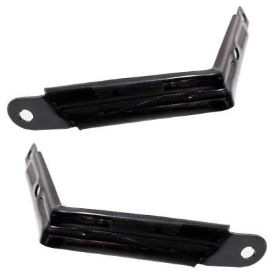 Rareelectrical - New Front Left And Front Right Bumper Bracket Compatible With Gmc Sierra 2500 Hd Sle 8 Cyl 6.6L - Image 2