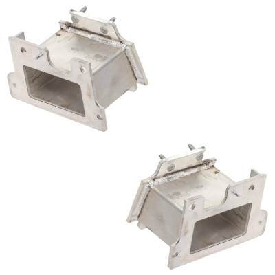 Rareelectrical - New Front Left And Front Right Bumper Bracket Compatible With Infiniti Nissan Pathfinder Sv 6 Cyl - Image 2