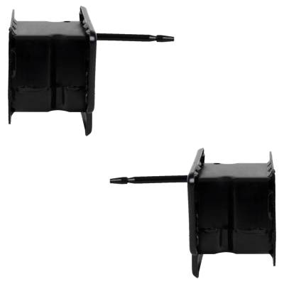 Rareelectrical - New Front Left And Front Right Bumper Bracket Compatible With Hyundai Accent Gl 4 Cyl 1.6L Accent Le - Image 2