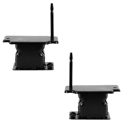 Rareelectrical - New Front Left And Front Right Bumper Bracket Compatible With Hyundai Accent Gl 4 Cyl 1.6L Accent Le - Image 6