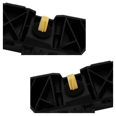 Rareelectrical - New Rear Left And Rear Right Bumper Bracket Compatible With Hyundai Elantra Eco 4 Cyl 1.4L Elantra - Image 7