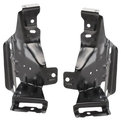 New Front Left And Front Right Bumper Bracket Compatible With Ford Lincoln F-150 Xtr 8 Cyl 4.6L