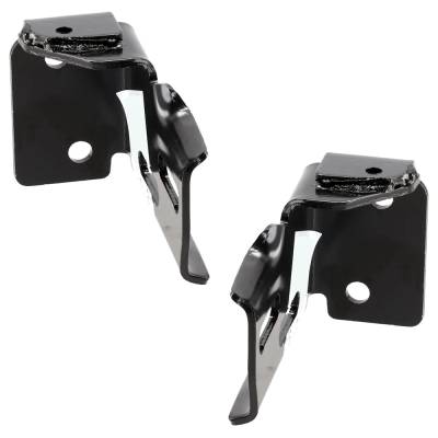 Rareelectrical - New Rear Left Inner And Rear Right Inner Bumper Bracket Compatible With Chevrolet Gmc S10 Base 6 Cyl - Image 2