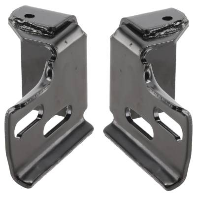 Rareelectrical - New Rear Left Inner And Rear Right Inner Bumper Bracket Compatible With Chevrolet Gmc S10 Base 6 Cyl - Image 4
