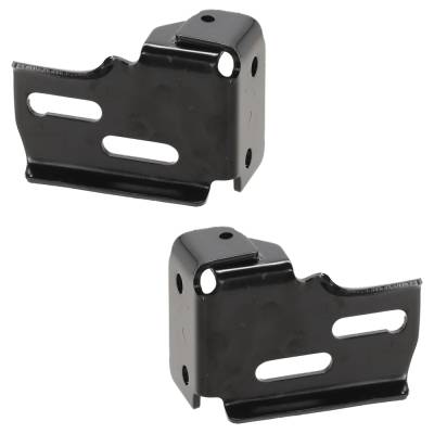 Rareelectrical - New Rear Left Inner And Rear Right Inner Bumper Bracket Compatible With Chevrolet Gmc S10 Base 6 Cyl - Image 6