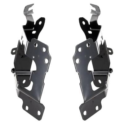 Rareelectrical - New Front Left Outer And Front Right Outer Bumper Bracket Compatible With Chevrolet Silverado 1500 - Image 2