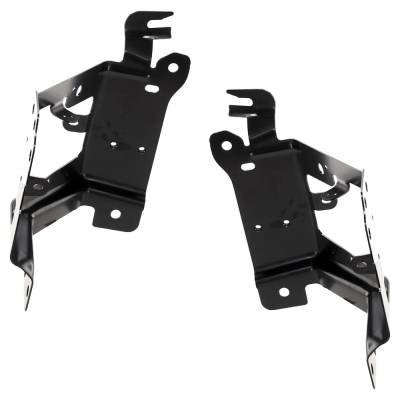 Rareelectrical - New Front Left Outer And Front Right Outer Bumper Bracket Compatible With Chevrolet Silverado 1500 - Image 3