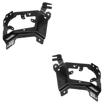 Rareelectrical - New Front Left Outer And Front Right Outer Bumper Bracket Compatible With Chevrolet Silverado 1500 - Image 5