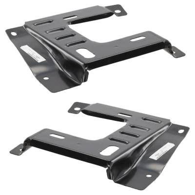 Rareelectrical - New Front Left And Front Right Bumper Bracket Compatible With Ford Lincoln F-150 Lariat 8 Cyl 5.4L - Image 7