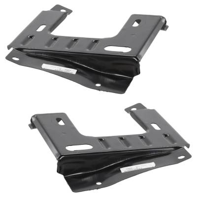Rareelectrical - New Front Left And Front Right Bumper Bracket Compatible With Ford Lincoln F-150 Lariat 8 Cyl 5.4L - Image 6