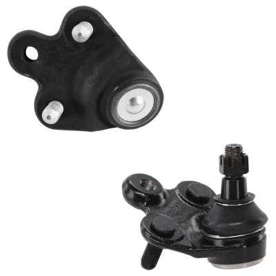 Rareelectrical - New Front Left Lower And Front Right Lower Ball Joint Compatible With Acura Honda Civic Lx-S 4 Cyl - Image 4