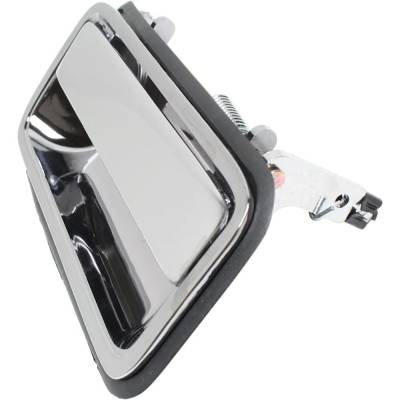 Rareelectrical - Driver Side Rear Exterior Door Handle Compatible With 1995-2000 Chevrolet C2500 Chevrolet Tahoe - Image 2