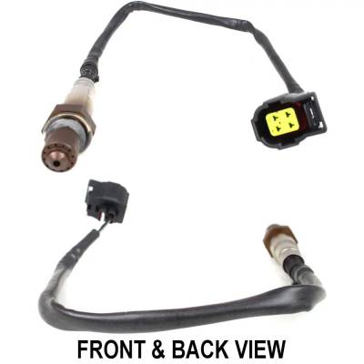 Rareelectrical - New 4-Wire Oxygen Sensor Compatible With Smart Fortwo Pure 3 Cyl 1.0L Fortwo Passion Cabrio 3 Cyl - Image 2
