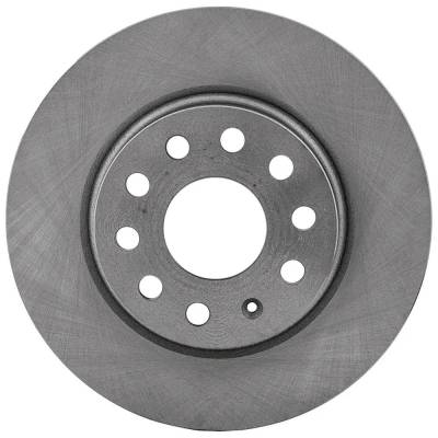 Rareelectrical - New Vented Brake Disc Compatible With Volkswagen Golf Tdi 4 Cyl 2.0L Jetta Base 4 Cyl 2.0L Jetta - Image 2