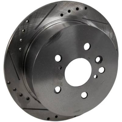 Rareelectrical - New Solid Brake Disc Compatible With Lexus Toyota Highlander Base 6 Cyl 3.3L Highlander Sport 6 Cyl - Image 2