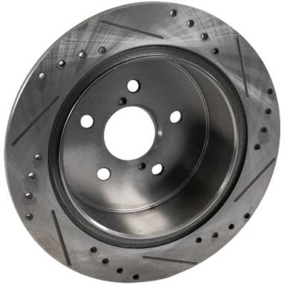 Rareelectrical - Solid Brake Disc Compatible With Subaru Outback 2.5I Limited L.L. Bean Edition 4 Cyl 2.5L Outback - Image 3