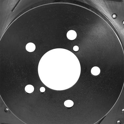 Rareelectrical - New Solid Brake Disc Compatible With Subaru Outback 3.0 R Limited 6 Cyl 3.0L Legacy 2.5I Limited 4 - Image 6