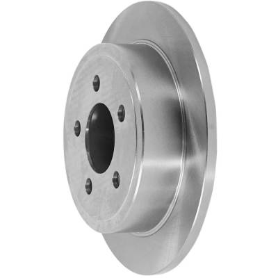 Rareelectrical - New Solid Brake Disc Compatible With Jeep Wrangler Se 4 Cyl 2.4L Liberty Rocky Mountain Edition 6 - Image 4