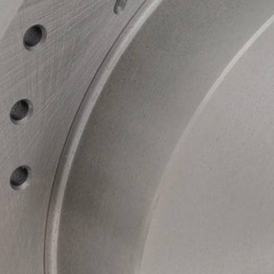 Rareelectrical - New Solid Brake Disc Compatible With Pontiac Grand Am Se 6 Cyl 3.4L Grand Am Gt 4 Cyl 2.4L Gt 6 3.4L - Image 4